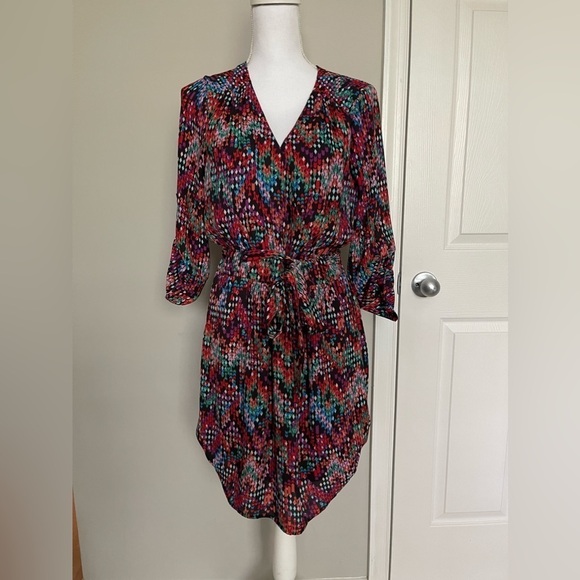DR2 mini colorful belted dress M‎ - Picture 1 of 10